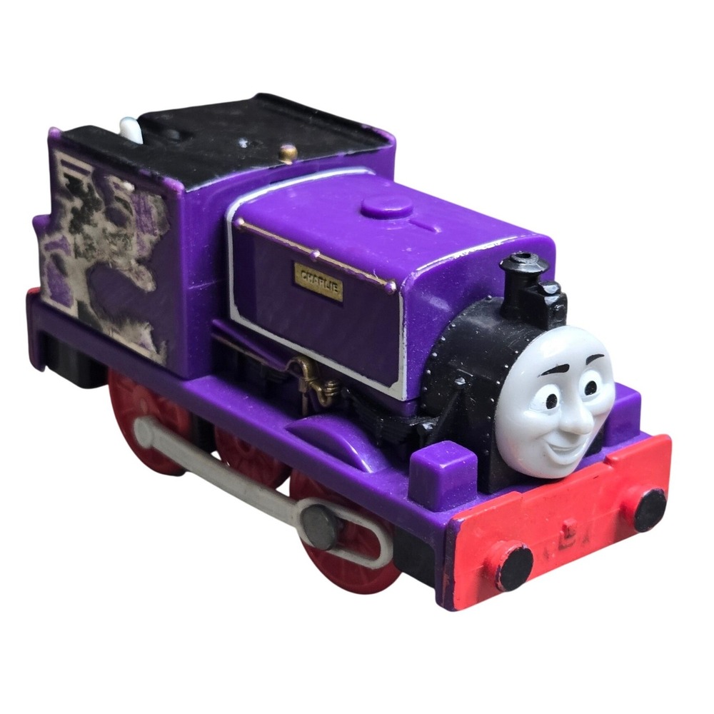 Thomas & Friends TrackMaster Charlie 14 Motorized Purple Train R9242 2009 Mattel
